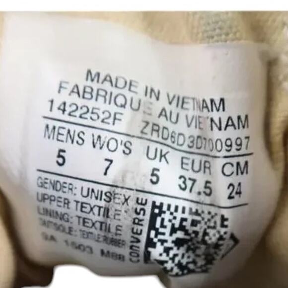 Converse Shoes Womens 7 Sneakers Lifestyle Chuck Taylor Low Blue Canvas Classic - Picture 10 of 12